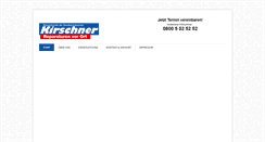 Desktop Screenshot of kirschnerservice.de